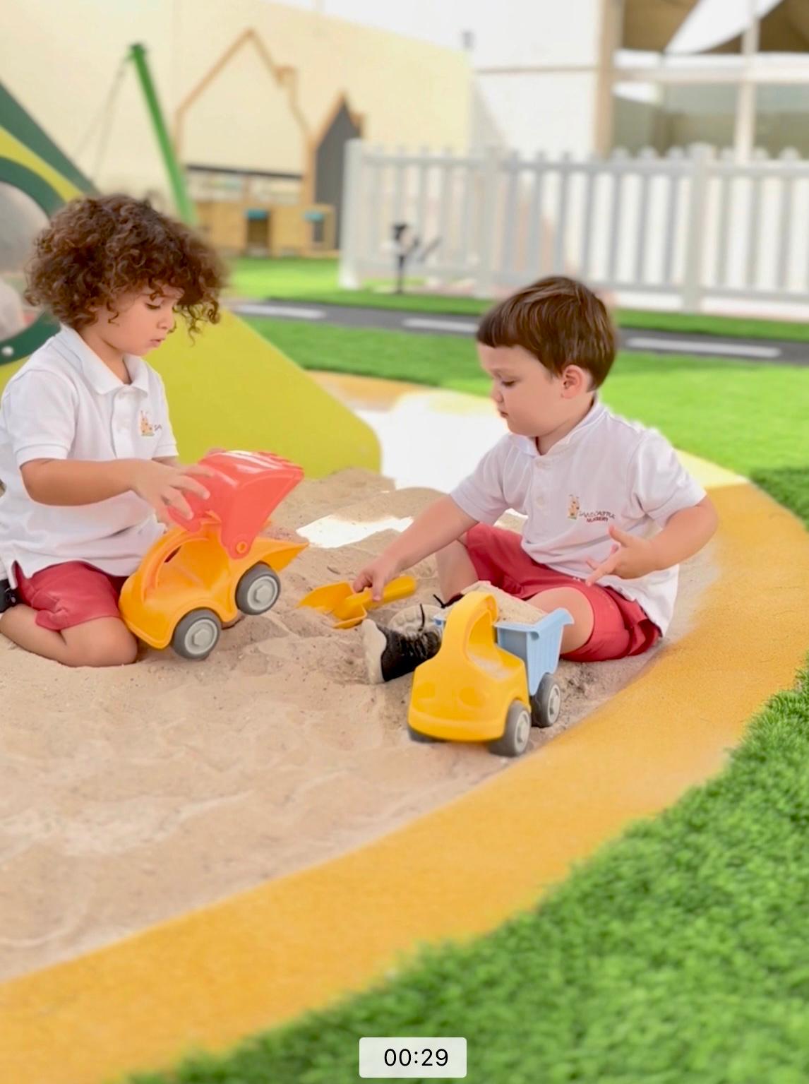 Children playing in the sandpit